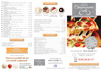 Menu / carte de I Campionissimi à Novi Ligure