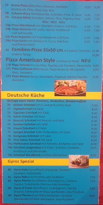 Restaurant Gaststätte Zur Krone - Simone Czubrinna à Bad Langensalza (la carte)