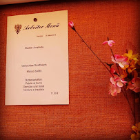 Restaurant Gasthaus Schwarzer Adler à Kaltern an der Weinstraße (le menu)