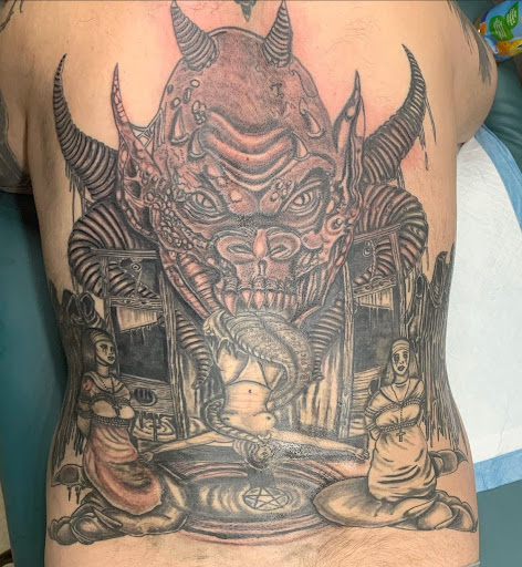 Explore tattoo filler ideas men, creative tattoo ideas in Bronx, available at Tattoo Kingdom