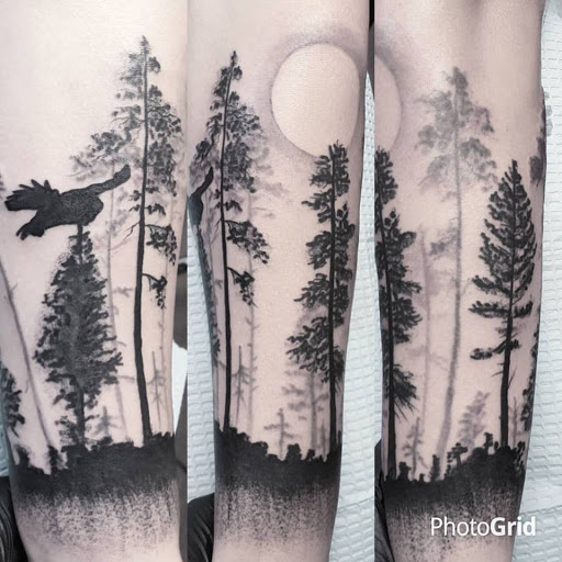 Explore mens infinity tattoo ideas, creative tattoo ideas in Bradenton, available at Sacred Arts Tattoo Bradenton