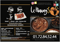 Menu / carte de Le Niamey's à Lognes