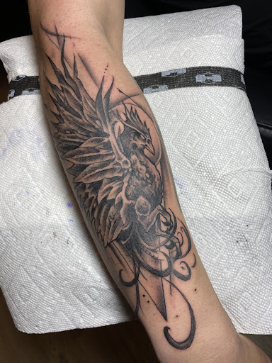 Explore cover up ideas for name tattoos, creative tattoo ideas in Fairfax, available at Comes A Time Tattoo