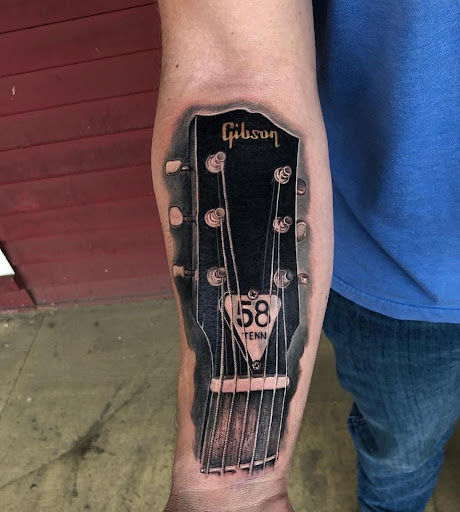 Explore cop tattoo ideas, creative tattoo ideas in Fort Oglethorpe, available at The Helm Tattoo & Piercing