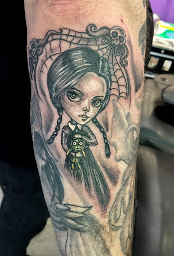 Explore latina tattoo ideas, creative tattoo ideas in Goshen, available at Lady Luck Studio