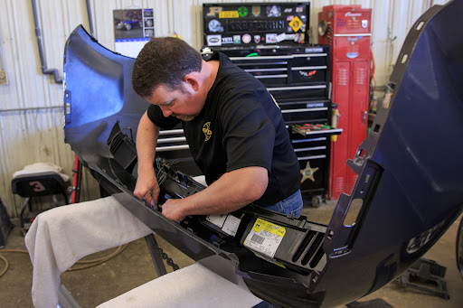 Auto Body Shop «Gould Body & Paint», reviews and photos, 607 Waynetown Rd, Crawfordsville, IN 47933, USA