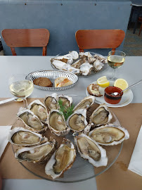 Plats et boissons du Bar-restaurant à huîtres L’Huitrière Goubert à Hautot-sur-Mer - n°2