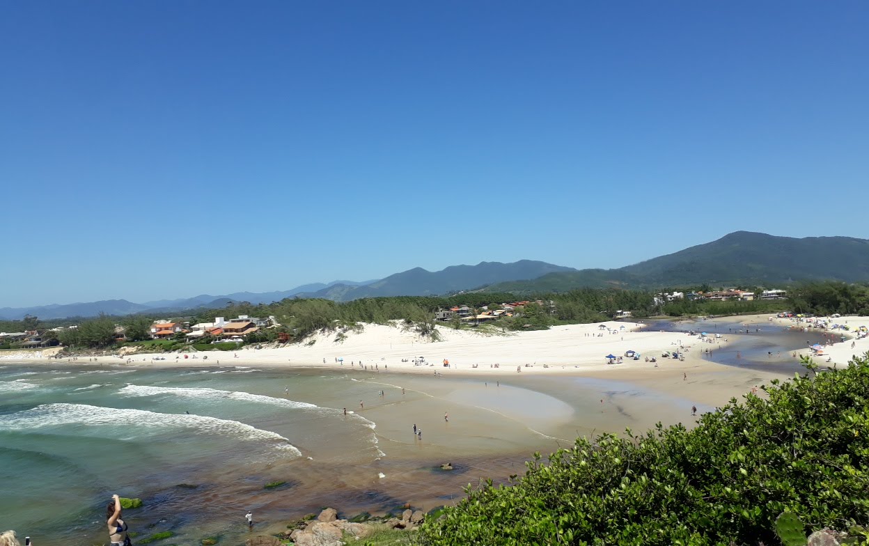 Photo of Barra Beach and the settlement