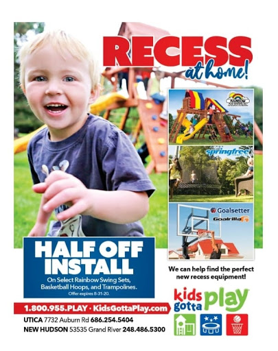 Playground Equipment Supplier «Kids Gotta Play», reviews and photos, 53535 Grand River Ave, New Hudson, MI 48165, USA