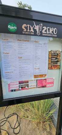 Cuisine européenne Six Zero à Timmendorfer Strand (la carte)