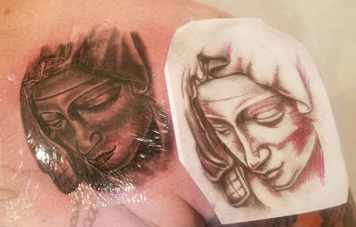 Explore roman numerals tattoo ideas, creative tattoo ideas in Meridian, available at SK-Tattoo1
