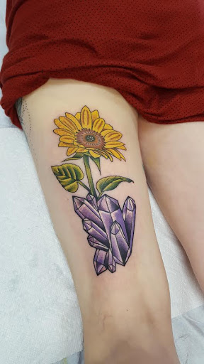 Explore wrist cover up tattoo ideas, creative tattoo ideas in Metairie, available at Galactic Tattoo Studio