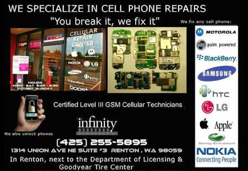 Cell Phone Store «Infinity Wireless», reviews and photos, 1314 Union Ave NE #3, Renton, WA 98059, USA