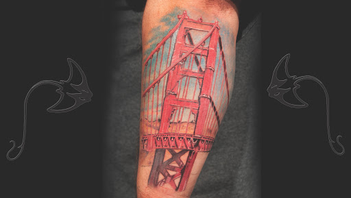 Explore snowboard tattoo ideas, creative tattoo ideas in Reno, available at Stingray Tattoo supplies