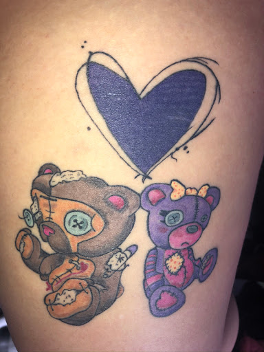 Explore mechanical tattoo ideas, creative tattoo ideas in Waterloo, available at Friki Tiki Tattoo and Gallery