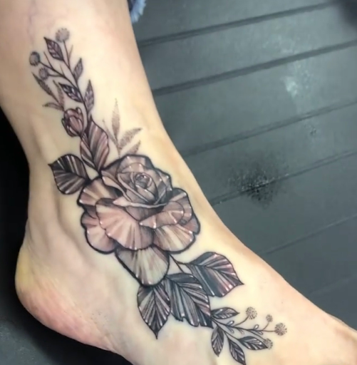 Explore love is pain tattoo ideas, creative tattoo ideas in Aledo, available at Elevated Tattoo & Piercing