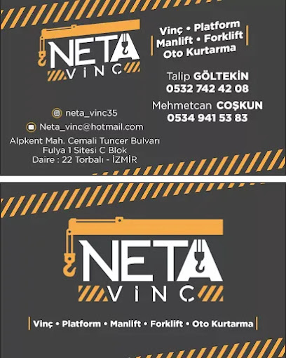 Neta Energy ve Vinç Hizmetleri