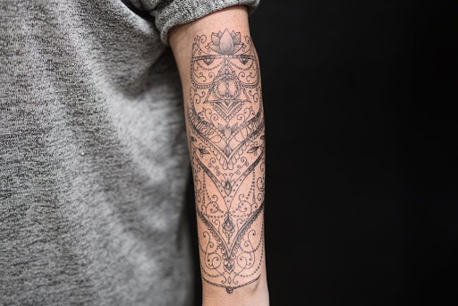 Explore male ankle tattoo ideas, creative tattoo ideas in Orange Park, available at Big City Tattoo and Piercing