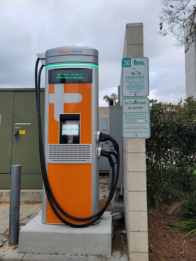 Electric vehicle charging station Fullerton