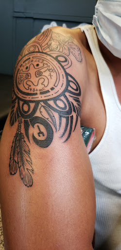 Explore tattoo music ideas, creative tattoo ideas in Goose Creek, available at Blu Gorilla Goose Creek