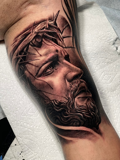 Explore the amity affliction tattoo ideas, creative tattoo ideas in San Jose, available at The Golden Oak Private Tattoo Studio