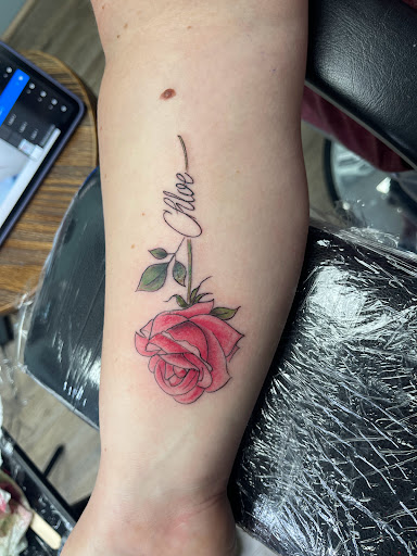 Explore tattoos of my sons names ideas, creative tattoo ideas in Donora, available at Alchemy Arts Tattoo & Permanent Makeup Studio