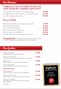 Restaurant italien B Paradise Sarcelles à Sarcelles (la carte)