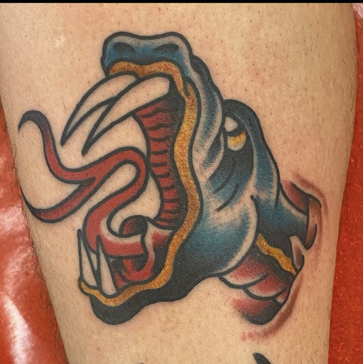 Explore green ranger tattoo ideas, creative tattoo ideas in Georgetown, available at Iron Rite Tattoo South