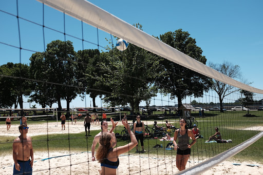 Beach volleyball court Arlington