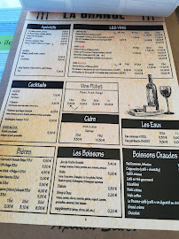 La Grange à Saint-Georges-d'Oléron menu