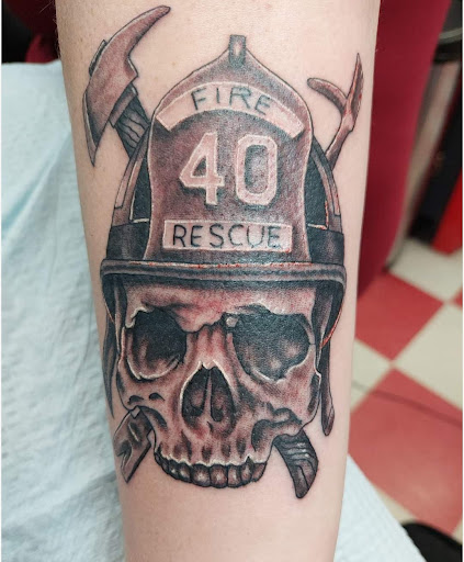 Explore tattoo ideas leg, creative tattoo ideas in Ambler, available at Tattoo GalaxyAmbler Piercing & Custom Tattoos