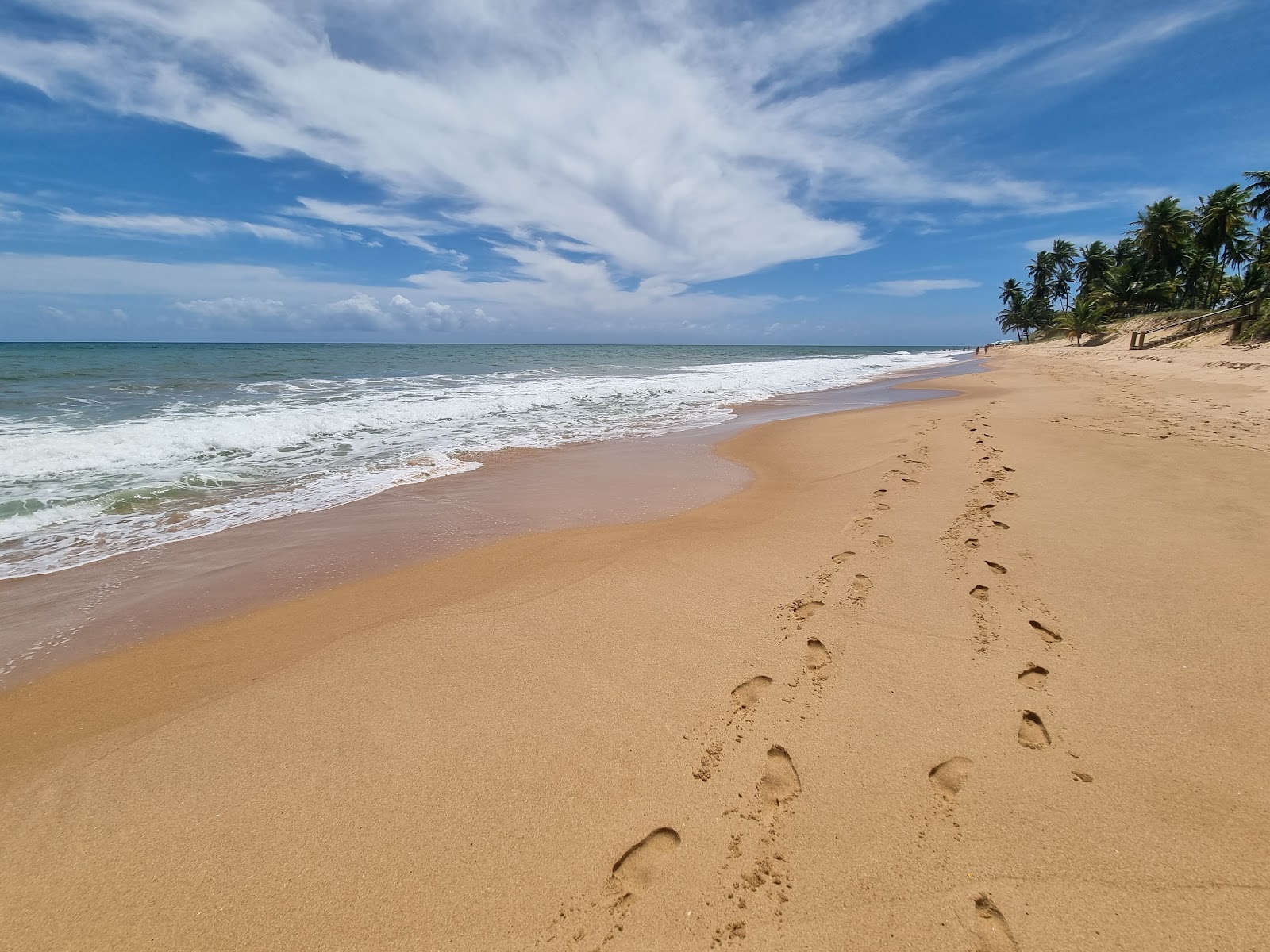 Photo de Praia do Ibero avec rivage droit, long
