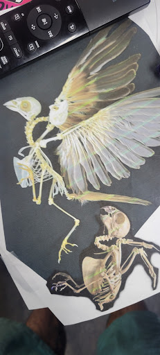 Explore black cover up tattoo ideas, creative tattoo ideas in Las Vegas, available at Work of Art Tattoo and Piercing