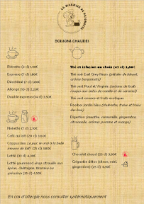 Menu / carte de La Marmite de Grignotte, restaurant à St Médard en Jalles à Saint-Médard-en-Jalles