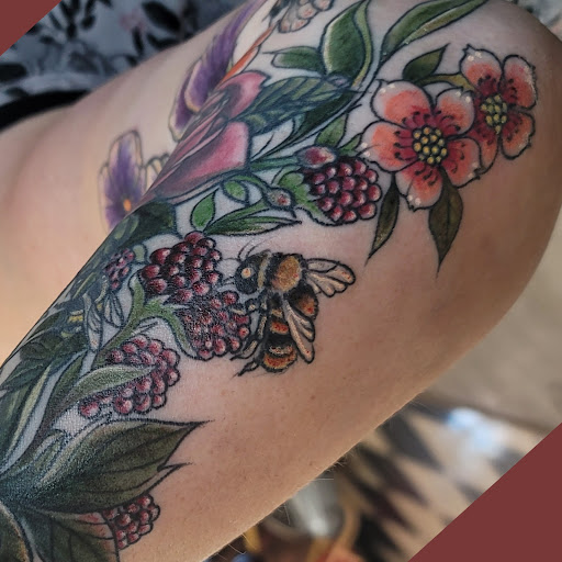 Explore packer tattoo ideas, creative tattoo ideas in Lees Summit, available at The Cherry Bomb Tattoo Co.