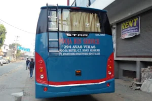Pooja bus service image