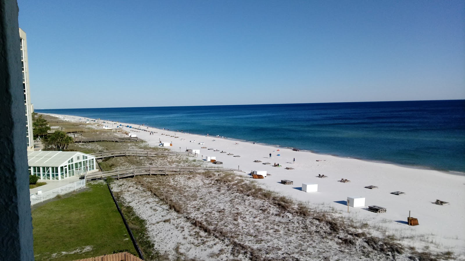 Photo of Perdido key beach with turquoise pure water surface