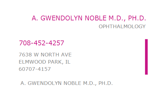A Gwendolyn Noble, MD