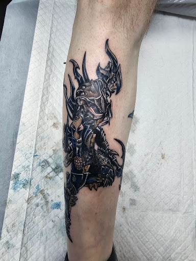 Explore shell tattoo ideas, creative tattoo ideas in Shallotte, available at Ocean Isle Ink & Piercing