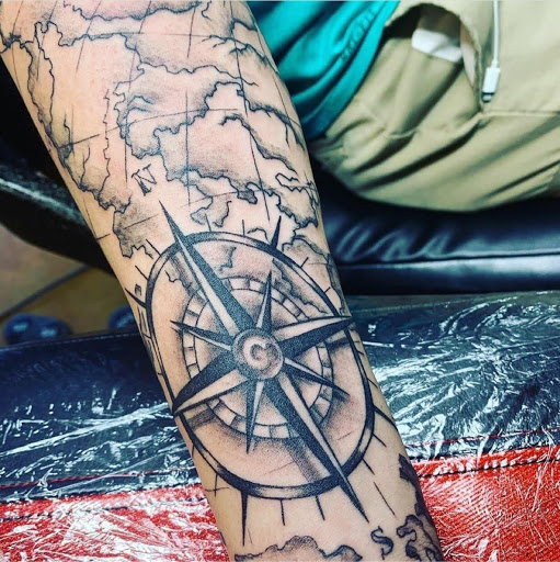 Explore matching ghost tattoo ideas, creative tattoo ideas in High Point, available at 21 Aces Tattoo Co.