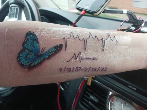 Explore mother of two tattoo ideas, creative tattoo ideas in Auburn, available at Black Lantern Tattoo Gallery