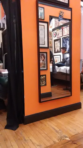 Explore forearm male tattoo ideas, creative tattoo ideas in Jamaica Plain, available at Fat Rams Pumpkin Tattoo