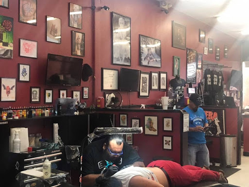 Explore tattoo on leg ideas, creative tattoo ideas in San Antonio, available at Nite Owl Tattoo Studio