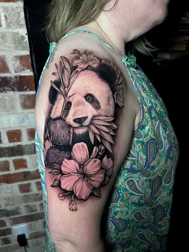 Explore chest and sleeve tattoo ideas, creative tattoo ideas in Waxahachie, available at Satori Tattoo Collective