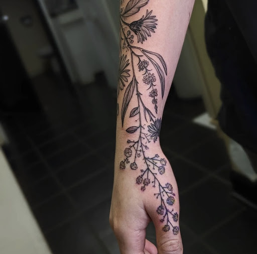 Explore chess piece tattoo ideas, creative tattoo ideas in Athens, available at Pain and Wonder Tattoo and Piercing Studio