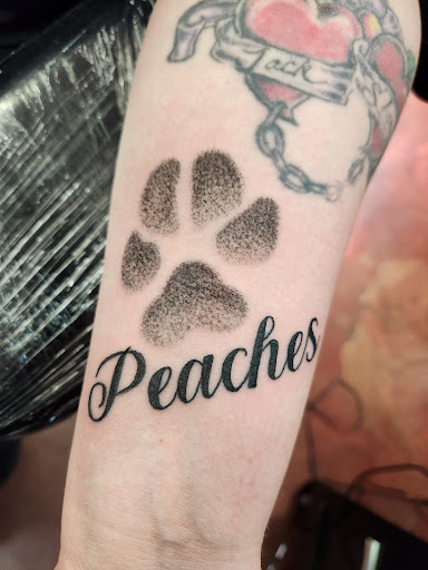 Explore carnage tattoo ideas, creative tattoo ideas in Inverness, available at The Perfect Spot Tattoos