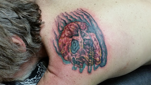 Explore sun tattoo ideas, creative tattoo ideas in Erie, available at EliKingInk