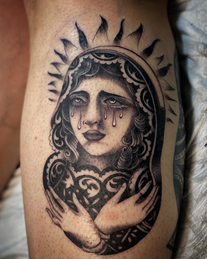 Explore godspeed tattoo ideas, creative tattoo ideas in Sacramento, available at 13 MAG TATTOO