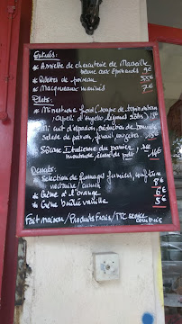 BELLEVILLE/mer à Marseille menu
