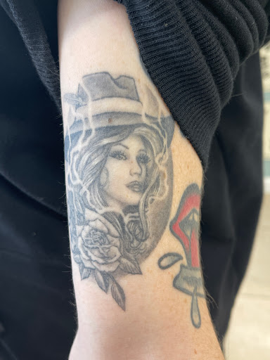 Explore eiffel tower tattoo ideas, creative tattoo ideas in Toms River, available at Jersey Sure Lines Tattoo